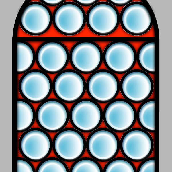 css stained glass window